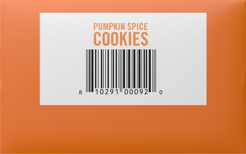 Tate’s Bake Shop Pumpkin Spice Cookies – 7 oz Bag