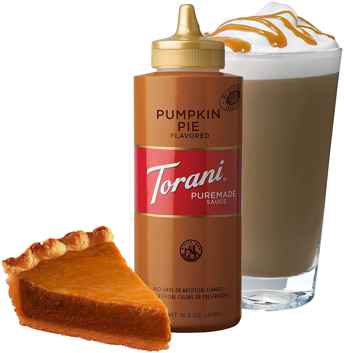 Torani Puremade Pumpkin Pie Sauce – 16.5 oz