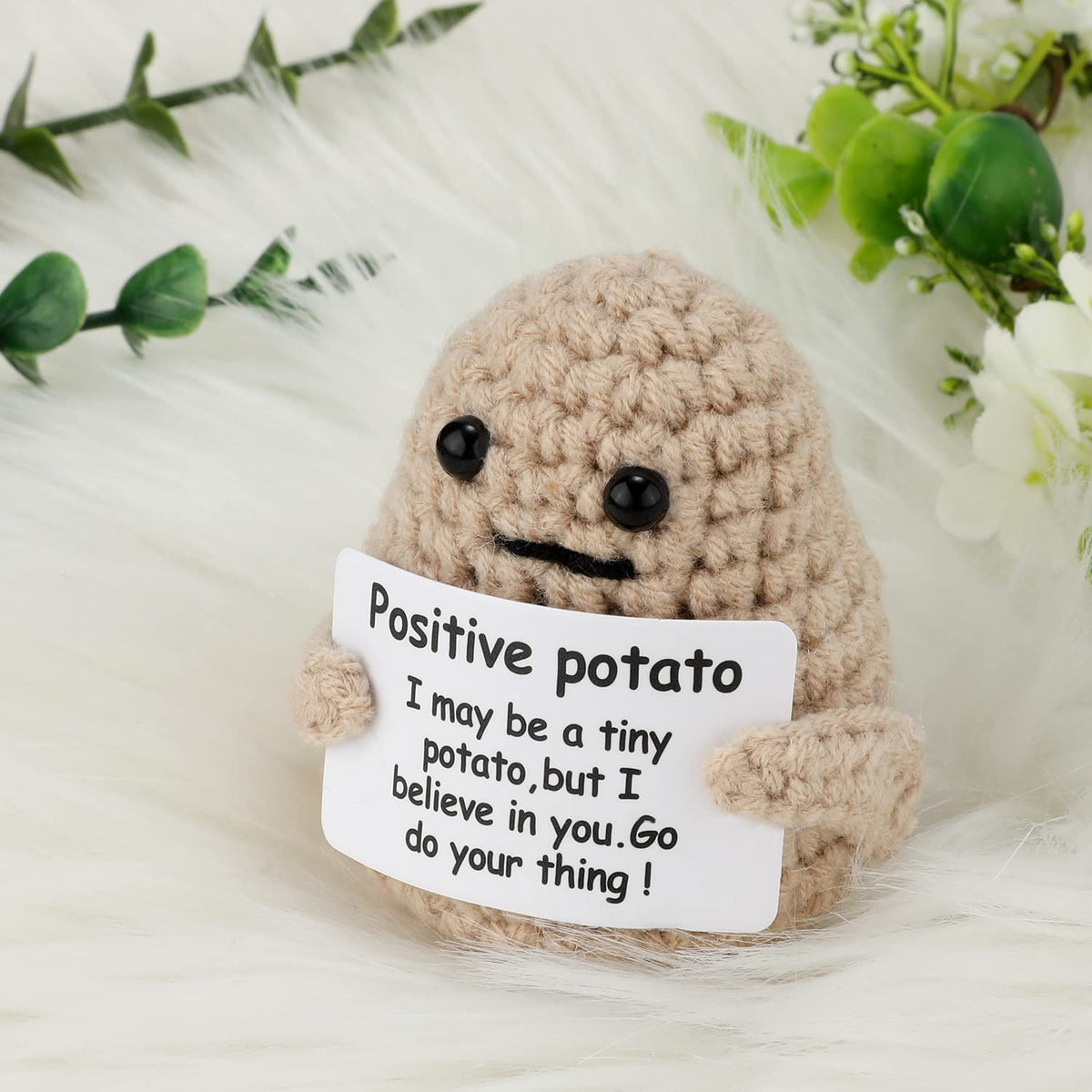 Knitted Encouragement Doll – A Tiny Companion with a Big Heart