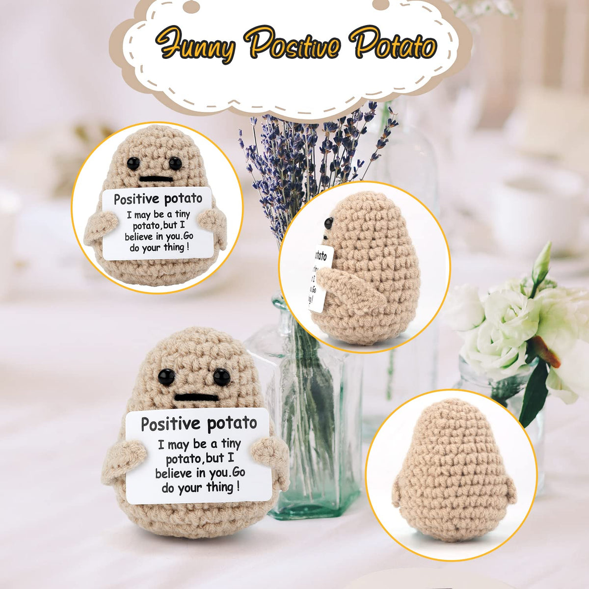 Knitted Encouragement Doll – A Tiny Companion with a Big Heart