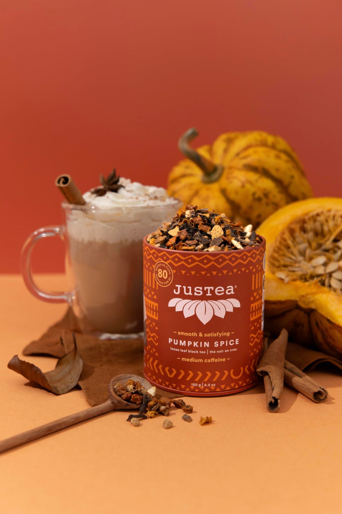 Organic Pumpkin Pie Loose Leaf Tea – 4.2 oz