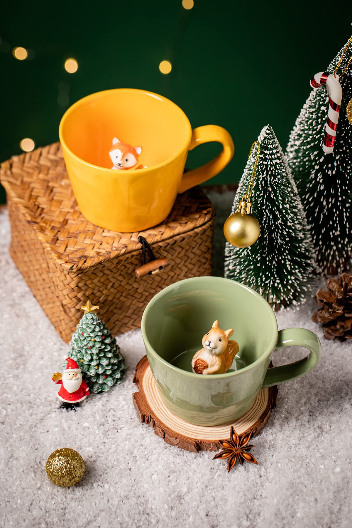 3D Squirrel Ceramic Mug – Whimsical & Heartwarming Design