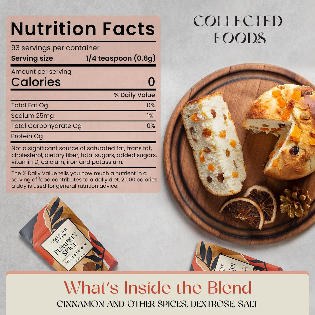 Premium Pumpkin Spice Blend – Collected Foods
