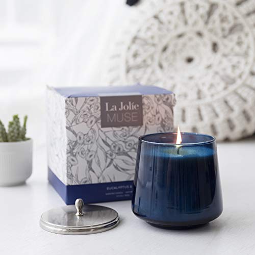 La Jolie Scented Candle | Eucalyptus & Fig, 12oz
