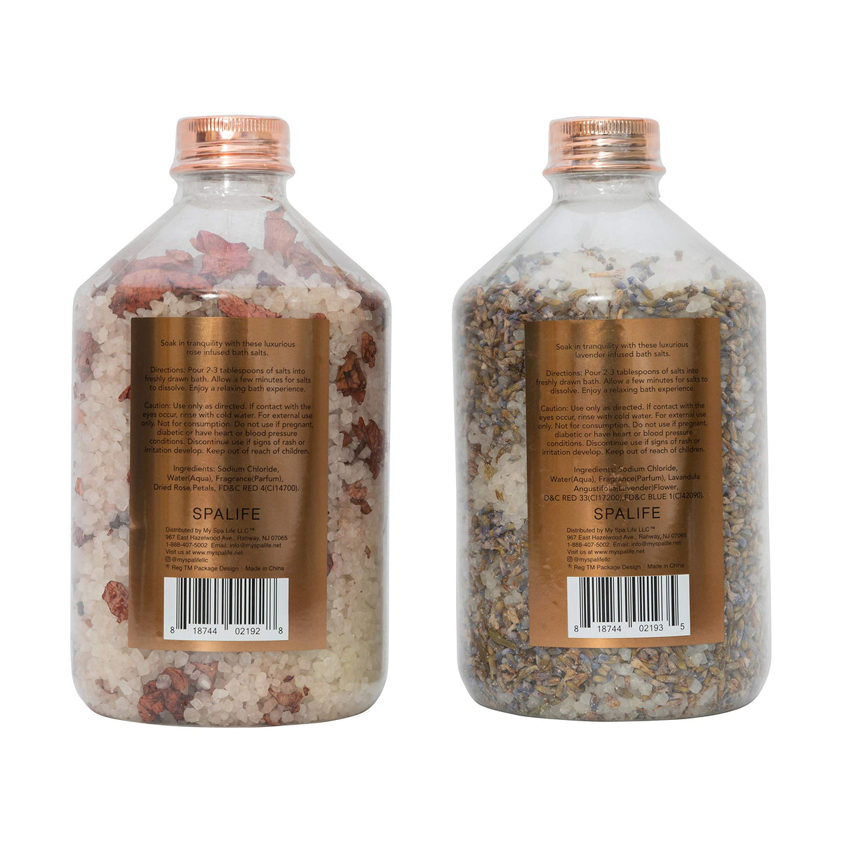 Soothing Petal-Infused Effervescent Mineral Bath Salts