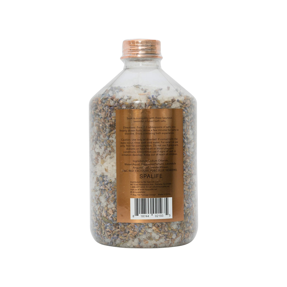 Soothing Petal-Infused Effervescent Mineral Bath Salts